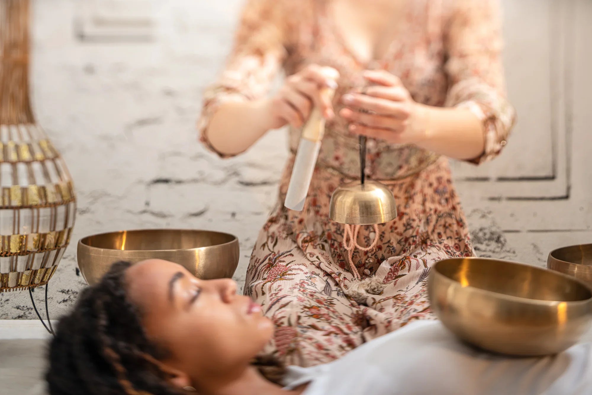 4-Piece Cosmos Therapy Series Singing Bowl Set, 250/1000/1500/2000g