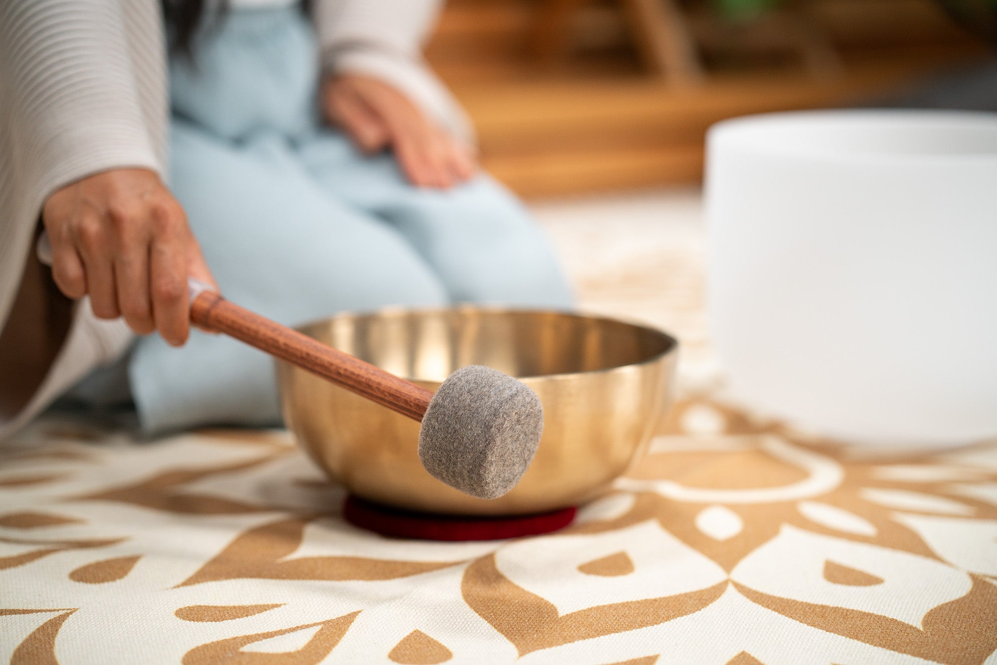 Sound Bath Double Mallet, Medium