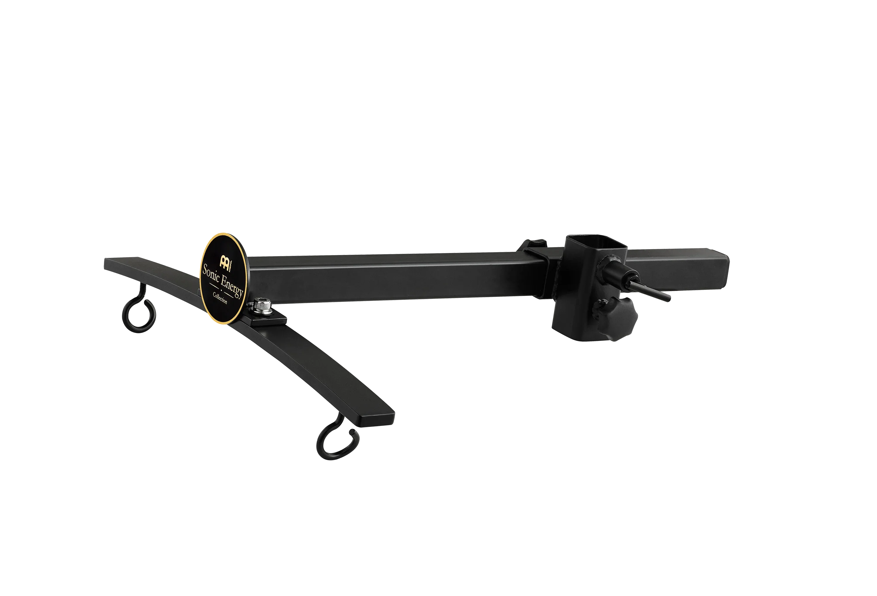 Pro Gong Stand, Up to 40", Black Powder-coated Steel