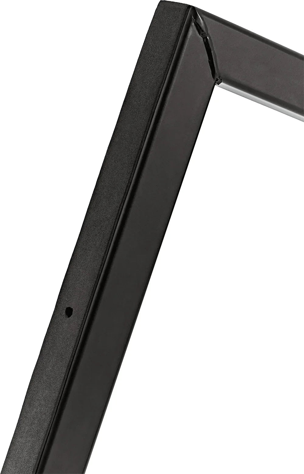 Gong Wall Mount, Up to 40", Black Powder-Coated Steel