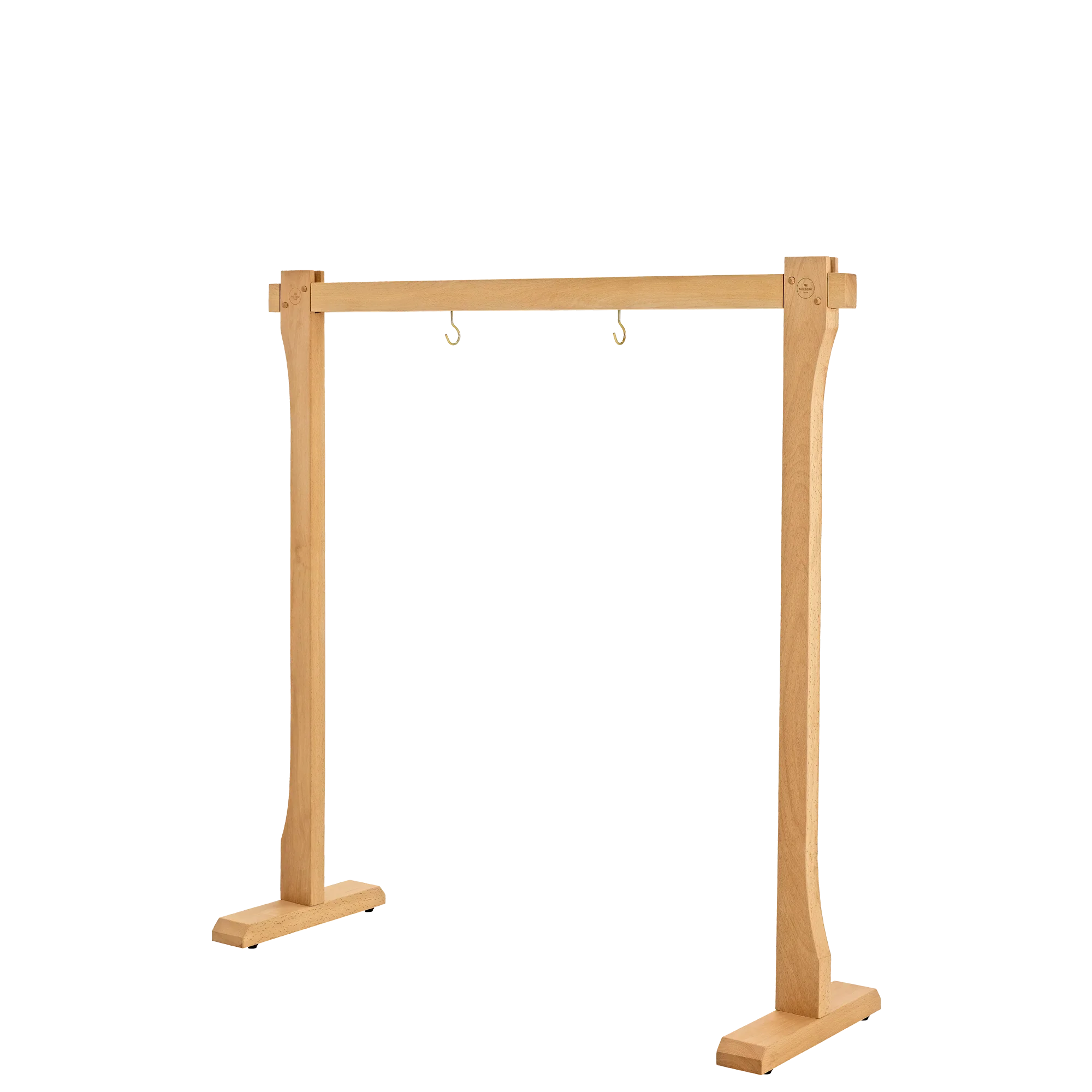 Wood Gong Stand, Large, Up to 40" Gong Size