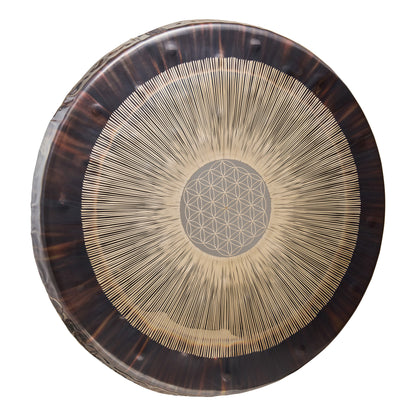 24" Flower of Life Soundscape Gong, 64 Hz