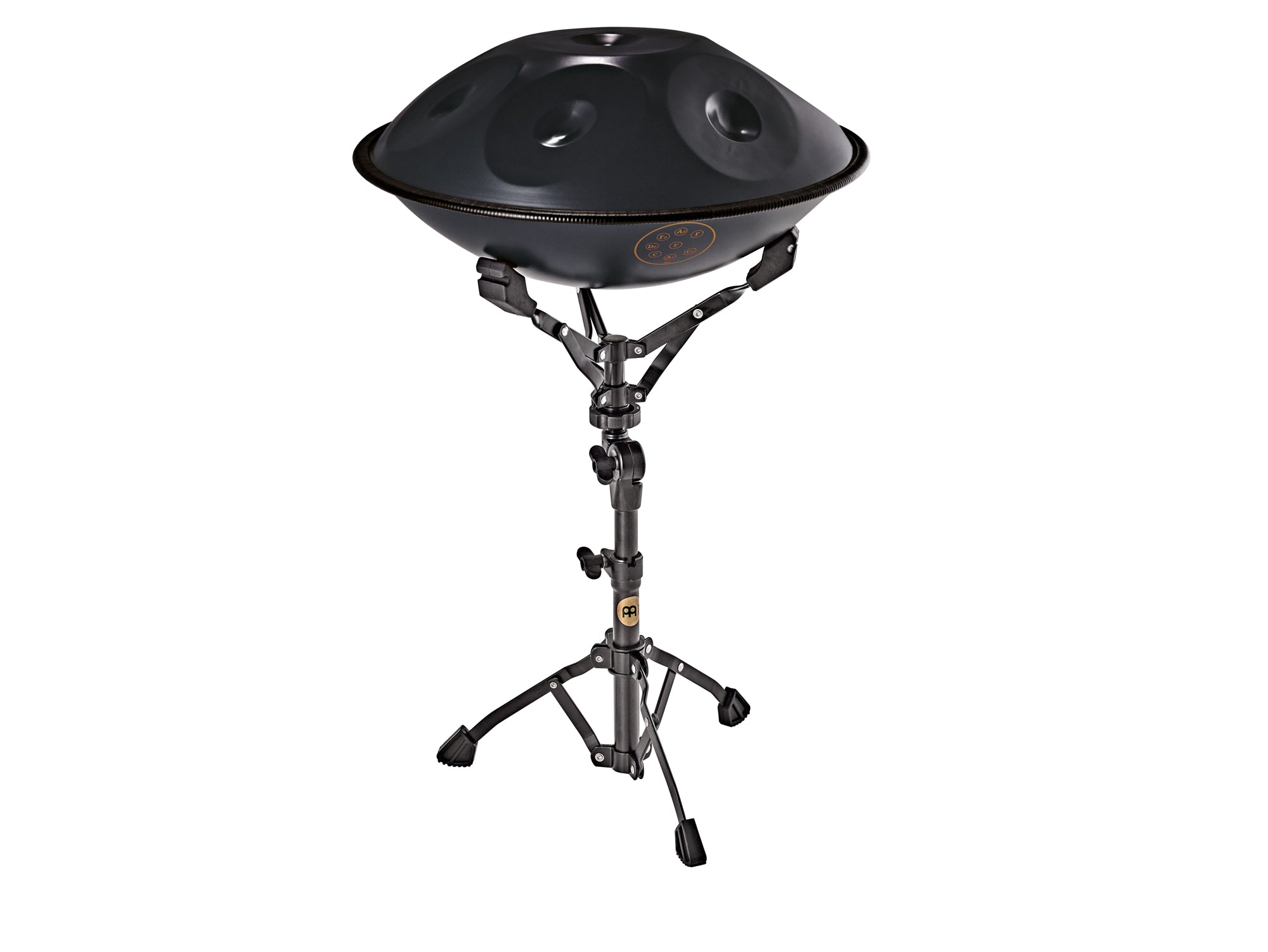 Handpan &amp; Steel Tongue Drum Stand, Height Adjustable 22" - 27", Metallic