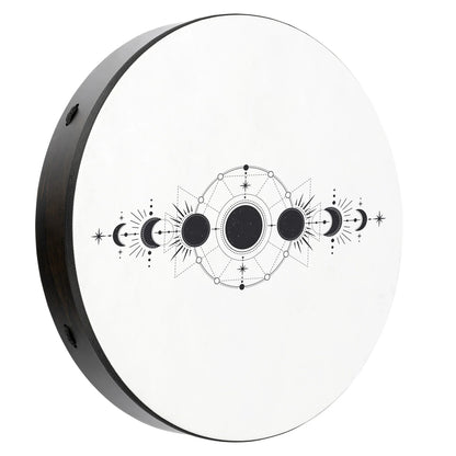 22" Ritual Drum, Moon Phases, True Feel Synthetic Head - Spirit of Sounds