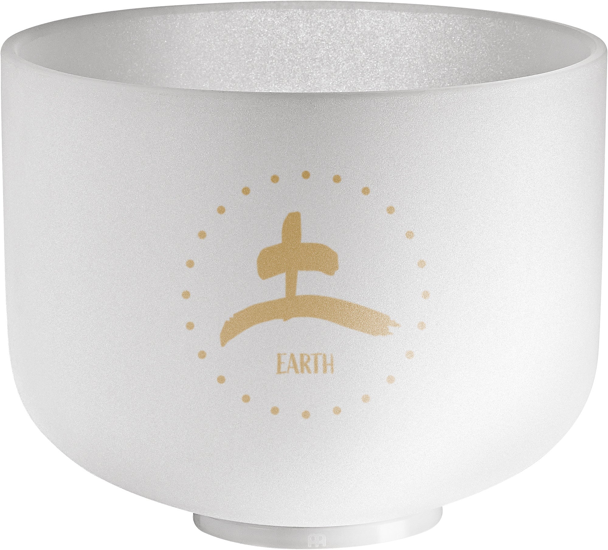 10" TCM Crystal Singing Bowl, Earth 256 Hz