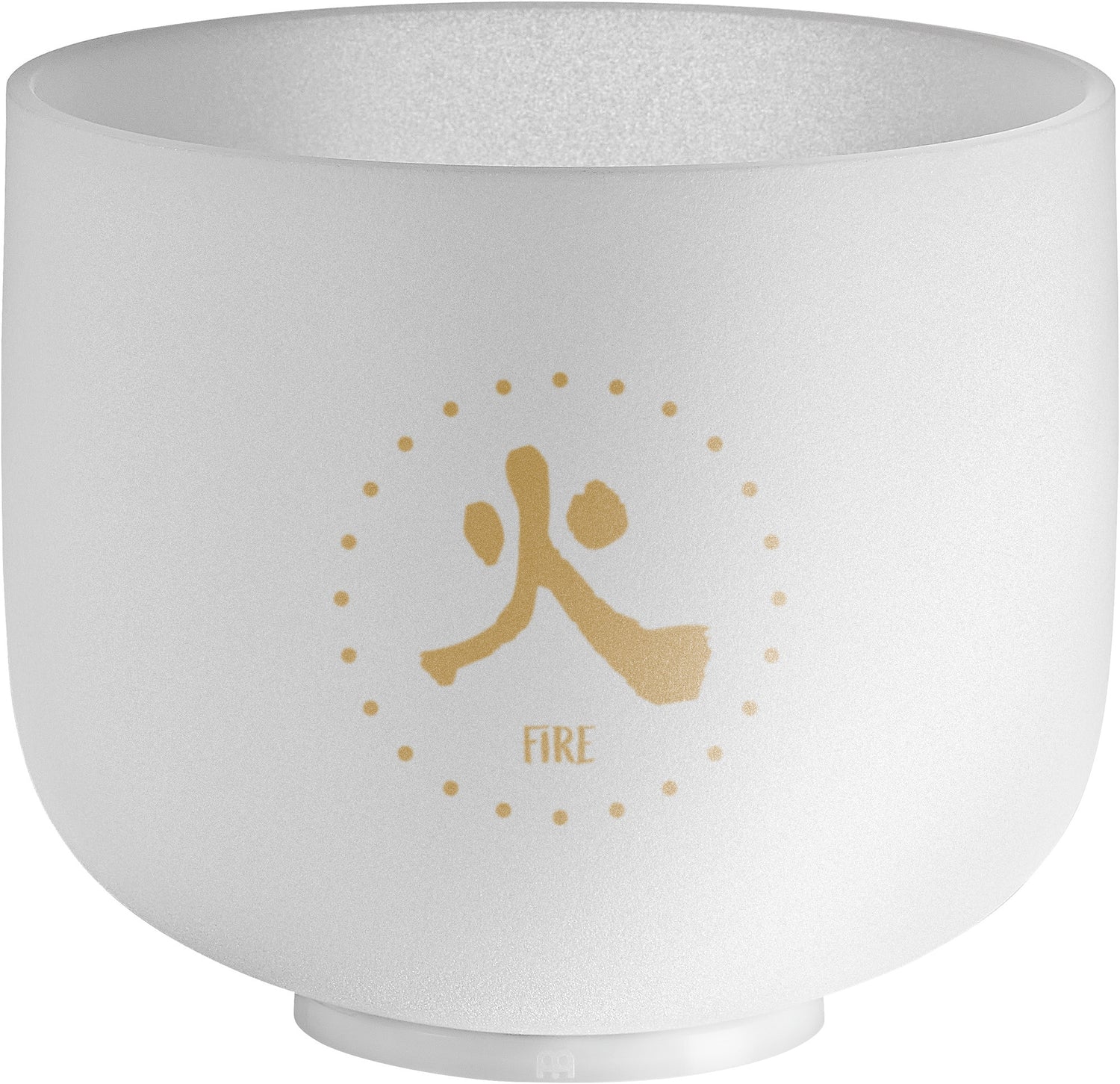 8" TCM Crystal Singing Bowl, Fire 384 Hz