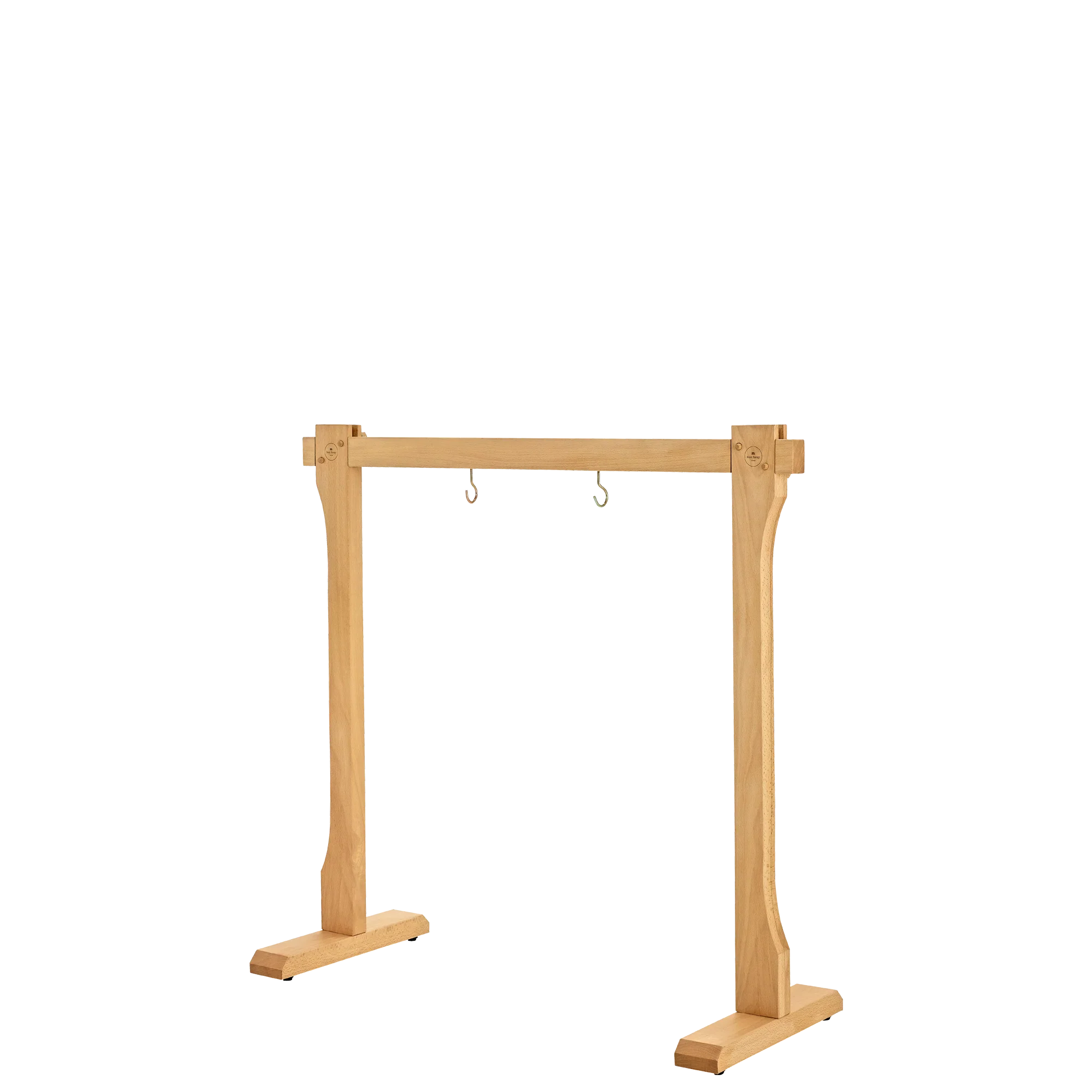Wood Gong Stand, Medium, Up to 34" Gong Size